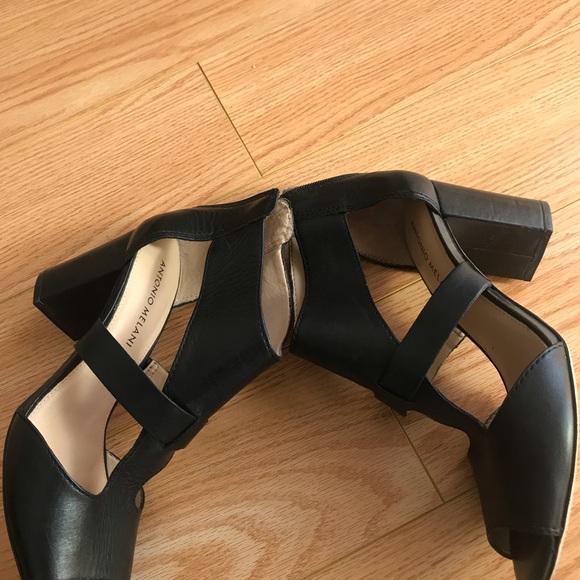 Antonio Melani Block Heels Sz 8 - Picture 3 of 9